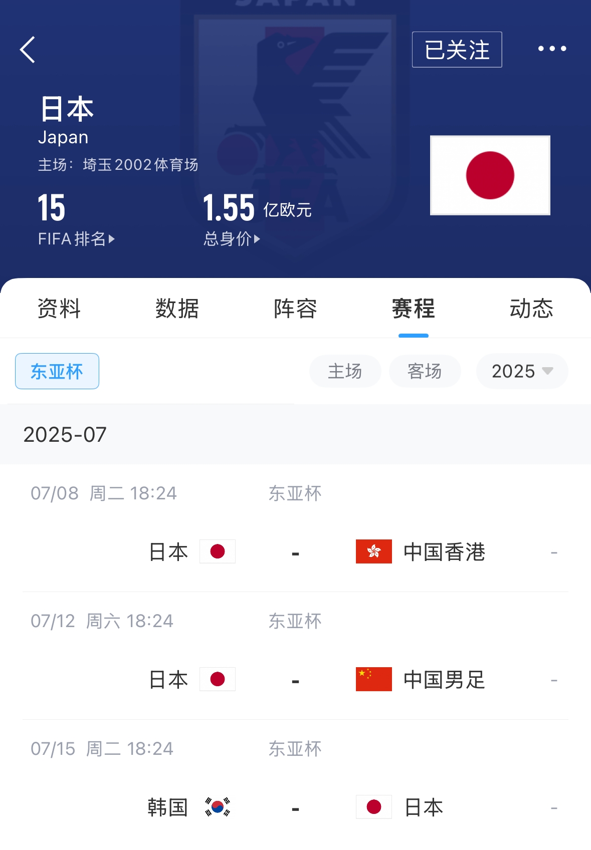 多少球隊？日本東亞杯列表：沒有前往歐洲的球員！長門Yuto領(lǐng)先 首次被選中12人